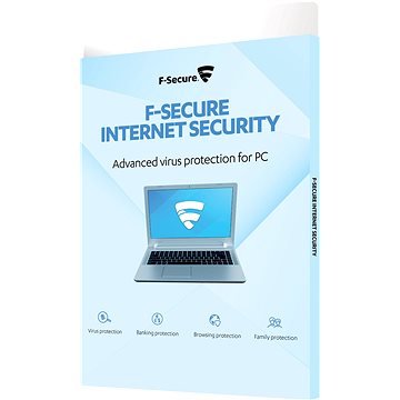 Obrázok F-Secure INTERNET SECURITY pro 1 zařízení na 1 rok  BOX (FCIPOB1N001G1_K)