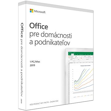 Obrázok Microsoft Office 2019 Home and Business SK (BOX) (T5D-03323)