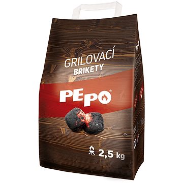 Obrázok Brikety PE-PO® Gril 2.5 kg, na grilovanie 2210644