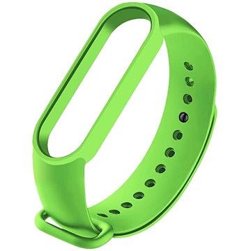 Obrázok Tactical 657 Silikonový Řemínek pro Xiaomi Mi Band 5 green