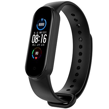 Obrázok Tactical 661 Silikonový Řemínek pro Xiaomi Mi Band 5 Black