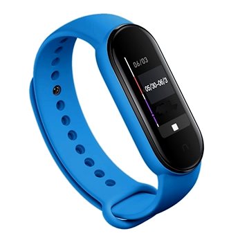 Obrázok Tactical 667 Silikonový Řemínek pro Xiaomi Mi Band 5 Blue