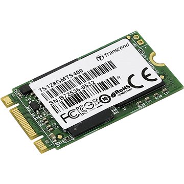 Obrázok TRANSCEND MTS400 128GB SSD disk M.2 2242, SATA III (MLC) (TS128GMTS400S)