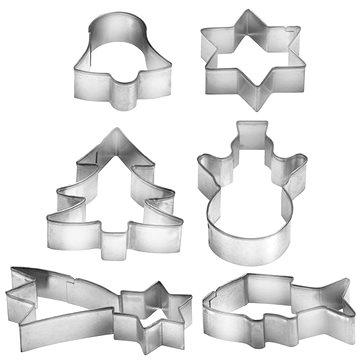 Obrázok Vykrajovače vianočné na krúžku DELÍCIA, 6 ks