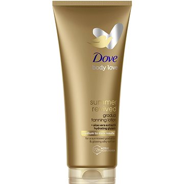 Obrázok DOVE Derma Spa Telové mlieko Summer Rev dark 200 ml (8712561982849)