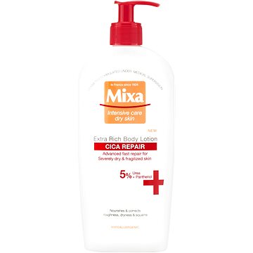 Obrázok MIXA Cica Repair telové mlieko na citlivú pokožku 400 ml