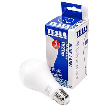 Obrázok Tesla LED žárovka BULB A65 E27 14W (BL271440-7)