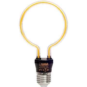 Obrázok Tesla Design BULB filament E27, 3,5W, 230V, 175lm, 2300K, 360° circle (DB273523-7O)