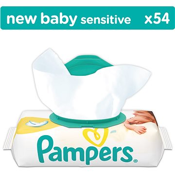 Obrázok Pampers New Baby Sensitive (54 ks) (4015400686101)