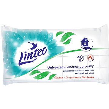 Obrázok Linteo vlhčené SATIN 40 ks antibakterialní 25770