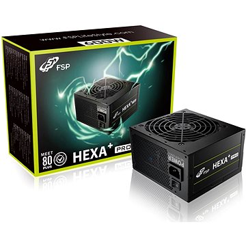 Obrázok FSP/Fortron HEXA+ PRO 600, 80+, 600W PPA6005900