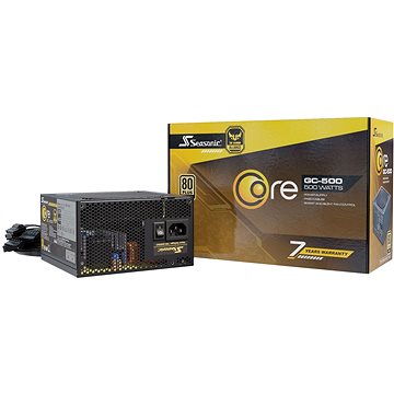 Obrázok Seasonic Core GC 500W Gold (SSR-500LC)