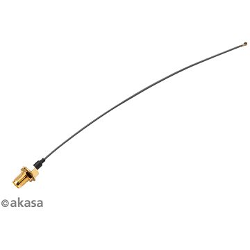 Obrázok AKASA I-PEX MHF4L na RP-SMA F Pigtail Cable 15 cm A-ATC01-150GR