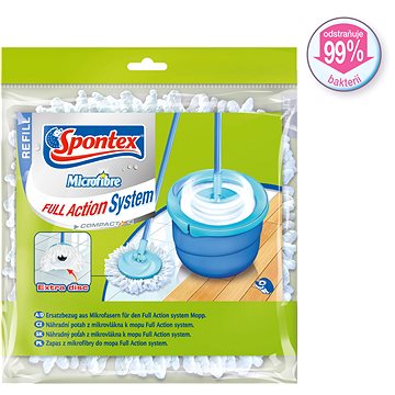 Obrázok Spontex Full Action systém náhradný mop, 