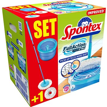 Obrázok SPONTEX Full Action System Plus (+ abrazívne náhrada zadarmo) (9001378502760)