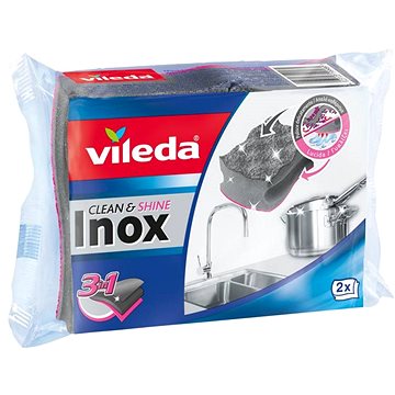 Obrázok VILEDA Inox houbička 2 ks (4023103199989)