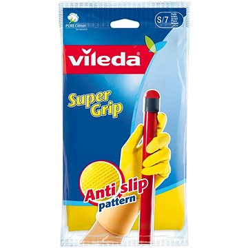 Obrázok VILEDA Rukavice Supergrip S (8001940003344)