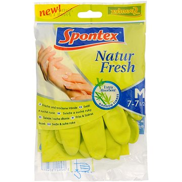 Obrázok SPONTEX Natur Fresh rukavice M (3245421874077)