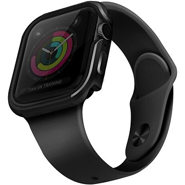 Obrázok Uniq Valencia pro Apple Watch 44mm Blush Gunmetal šedý (UNIQ-44MM-VALGRY)