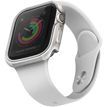 Obrázok Uniq Valencia pro Apple Watch 40mm Blush Titanium stříbrný (UNIQ-40MM-VALSIL)