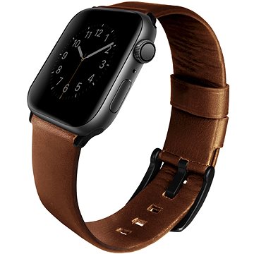 Obrázok Uniq Mondain pro Apple Watch 44mm Sepia hnědý (UNIQ-44MM-MONBWN)