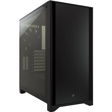 Obrázok Corsair 4000D Tempered Glass Black (CC-9011198-WW)