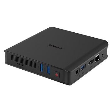 Obrázok UMAX U-Box N41, Intel Celeron/N4100/4GB/64GB/BT/LAN/SD/USB/HDMI/VGA/Win10Pro