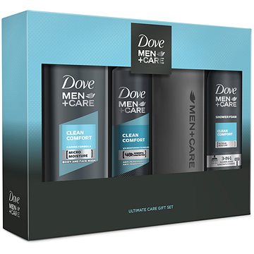 Obrázok DOVE Men+Care Clean Comfort Set + Bottle (8717163707340)