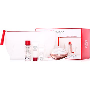 Obrázok Shiseido Bio-Performance LiftDynamic Cream darčekový set pleťovej kozmetiky pre ženy denná pleťová starostlivosť 50 ml + čistiaca pena 15 ml + pleťová voda 30 ml + pleťové sérum 5 ml + starostlivosť o očné okolie 3 ml + kozmetická taštička