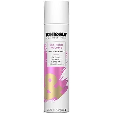 Obrázok TONI&GUY Glamour Sky High Volume Dry Shampoo Šampón na normálne vlasy 250ml