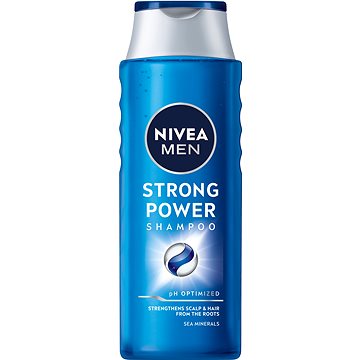 Obrázok NIVEA Men Strong Power Shampoo Pánska telová kozmetika 400ml