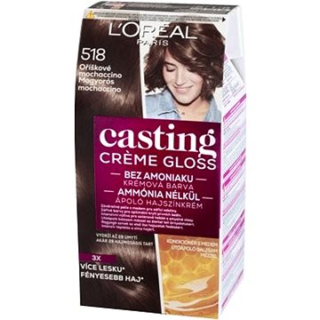 Obrázok ĽORÉAL CASTING Creme Gloss 518 Oříškové mochaccino (3600523373031)