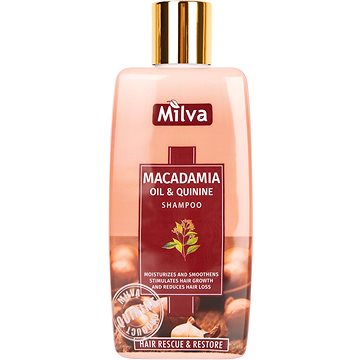 Obrázok MILVA Makadamiový olej a Chinin 200 ml (3800231670556)