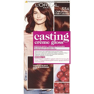 Obrázok Loreal CASTING Creme Gloss 554 Chilli čokoláda (3600522404965)