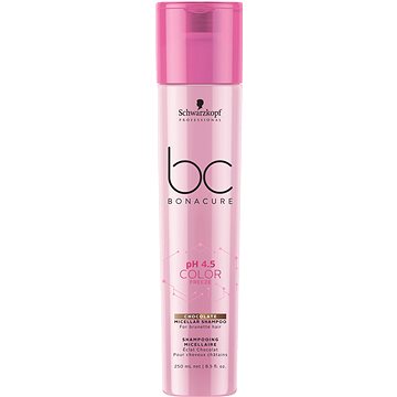 Obrázok Schwarzkopf Professional BC Bonacure pH 4,5 Color Freeze šampón na ochranu farby pre tmavo hnedé a svetlo hnedé vlasy 250 ml