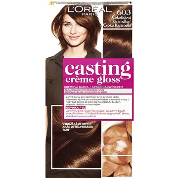 Obrázok L´Oréal Paris Casting Creme Gloss Farba na vlasy 1ks 603 Chocolate Caramel