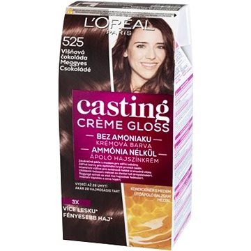 Obrázok L'Oréal Paris Casting Creme Gloss farba na vlasy odtieň 525 Black Cherry Chocolate  