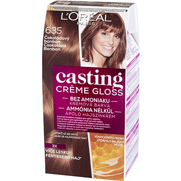 Obrázok L'ORÉAL CASTING Creme Gloss 635 Čokoládový bonbón (3600523029549)