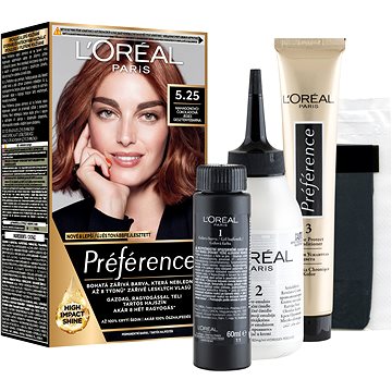 Obrázok L'ORÉAL PARIS recitál Préférence Antigua 5.25 / M2 mahagónovo-čokoládová (3600010013396)