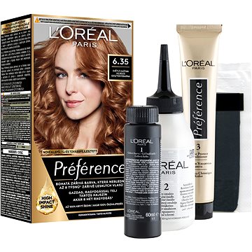 Obrázok L´OREAL PARIS Préférence Récital Hair Colour Farba na vlasy 6.35 Havane 1ks