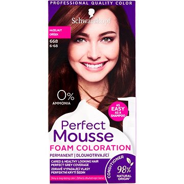 Obrázok SCHWARZKOPF PERFECT MOUSE 668 - Oriešok 35 ml (3838824222882)