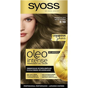 Obrázok SYOSS Oleo Intense 6-10 Tmavo plavý 50 ml (9000100814645)