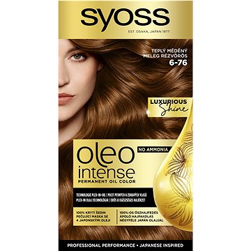 Obrázok SYOSS Oleo Intense 6-76 Teplý medený 50 ml (9000100814553)