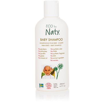 Obrázok NATY Nature Babycare ECO Baby Shampoo 200 ml (7330933245579)