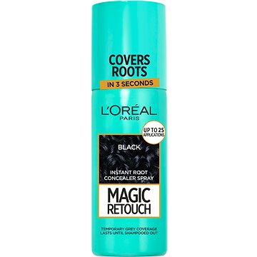 Obrázok L'Oréal Paris Magic Retouch sprej pre okamžité zakrytie odrastov odtieň Black 75 ml