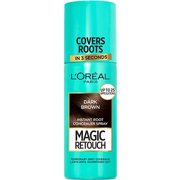 Obrázok L'Oréal Paris Magic Retouch sprej pre okamžité zakrytie odrastov odtieň Brown 75 ml