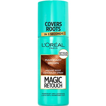 Obrázok L'Oréal Paris Magic Retouch sprej pre okamžité zakrytie odrastov odtieň Mahogany Brown 75 ml