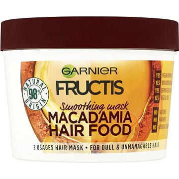 Obrázok GARNIER Fructis Macadamia Hair Food 390 ml (3600542137089)