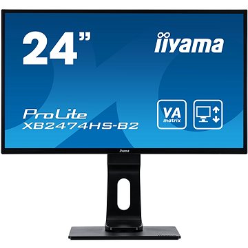 Obrázok Monitor Iiyama XB2474HS-B2 24'', panel VA, HDMI/DP, speakers