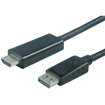 Obrázok PremiumCord DisplayPort - HDMI prepojovací 3 m čierny (kportadk01-03)